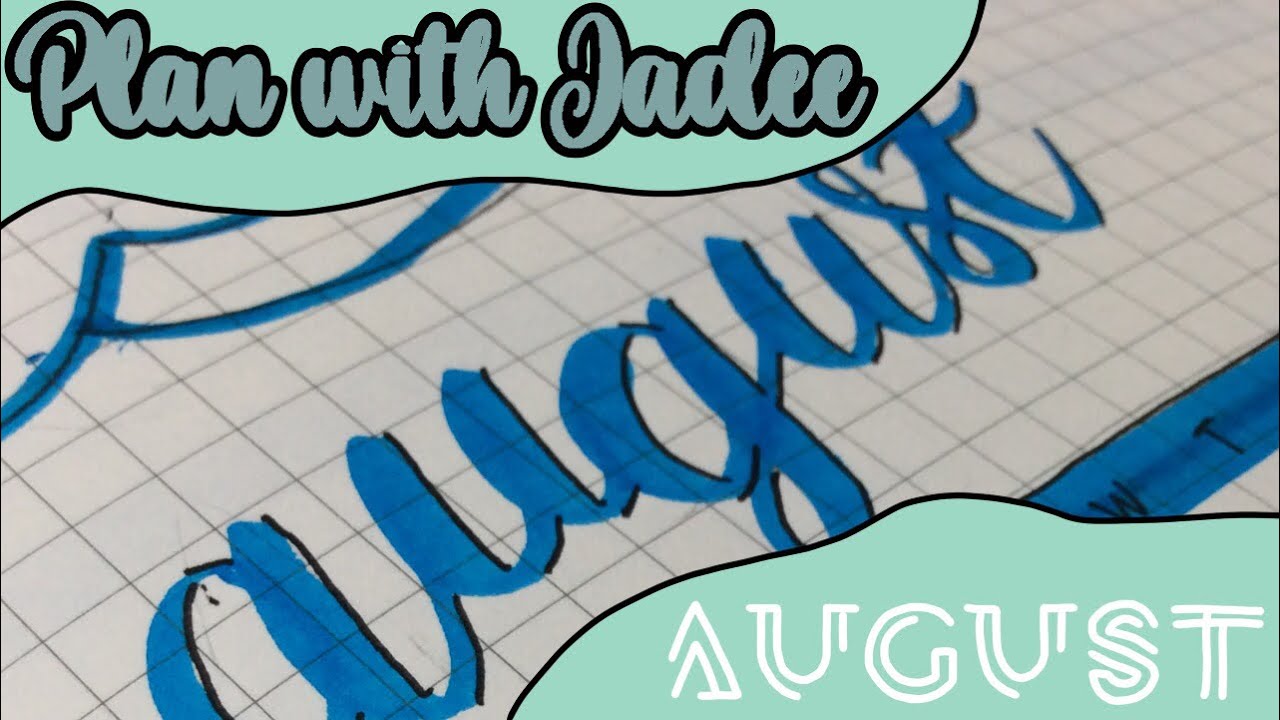 PLAN W/ JADEE | L&Agrave;M BULLET JOURNAL TH&Aacute;NG 8 C&Ugrave;NG M&Igrave;NH | JADEE