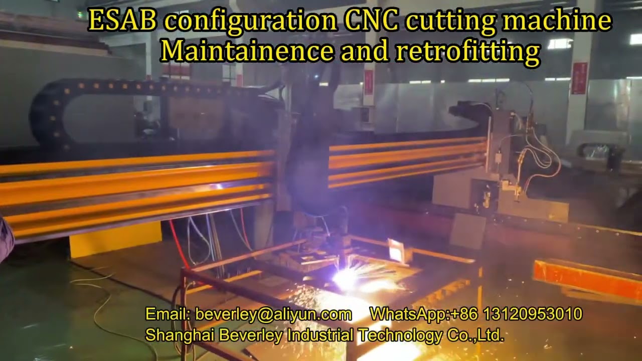 Retrofitting for ESAB CNC plasma cutting machine