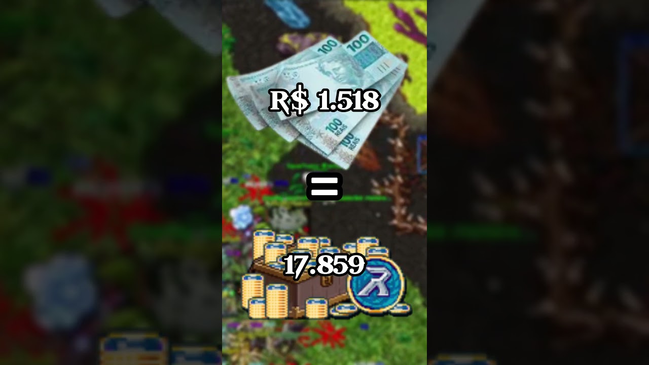 SAL&Aacute;RIO M&Iacute;NIMO NO RUBINOT #tibia #rubinot #rmt #shorts