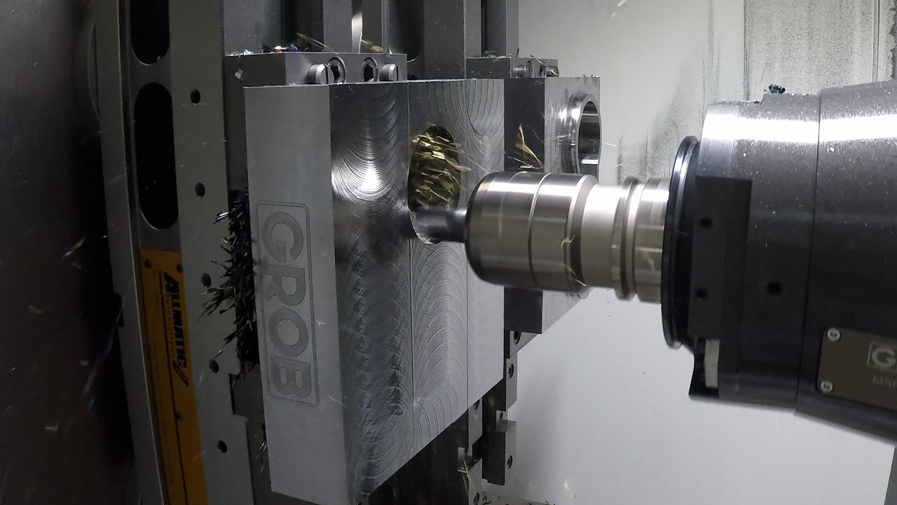 ALLMATIC Titan 2  Anwendung auf der GROB G440 | Gripptechnologie