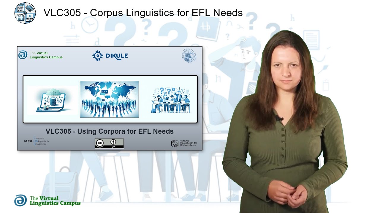 VLC305 - Corpus Linguistics for EFL Needs