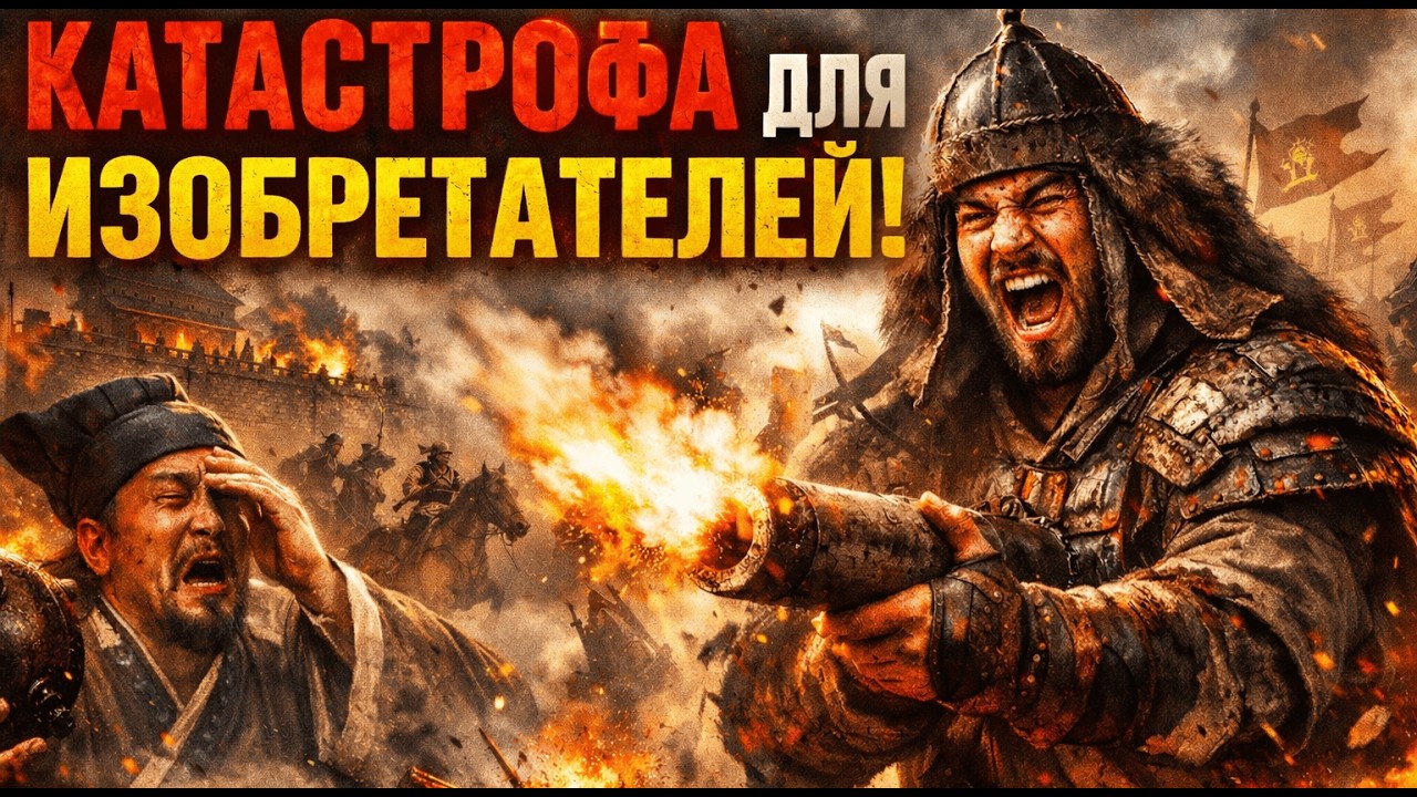 КАК МОНГОЛЫ ПРЕВРАТИЛИ ПОРОХ В ОРУЖИЕ ИМПЕРИИ