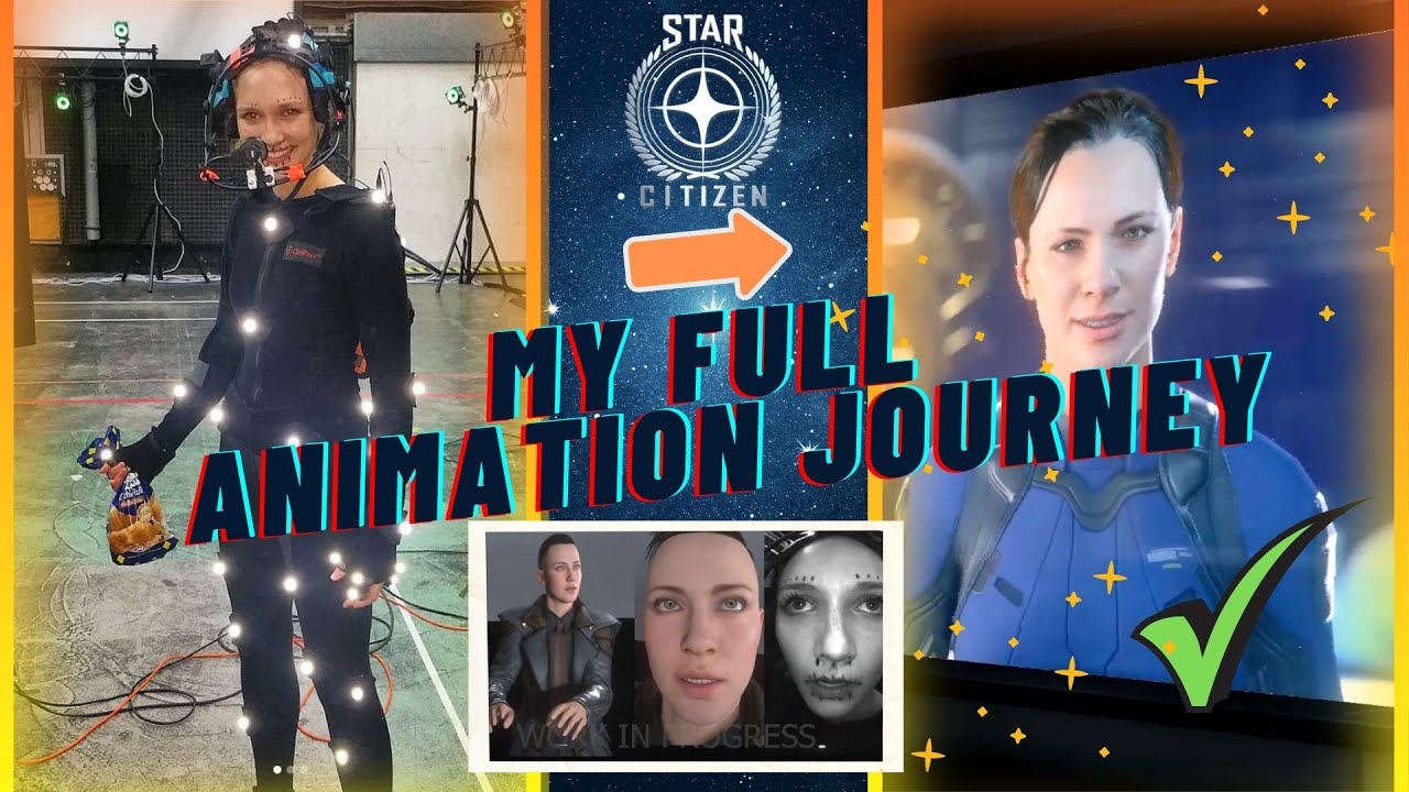 Full animation journey of my character in Star Citizen: Rowena Dulli (Xenothreat)