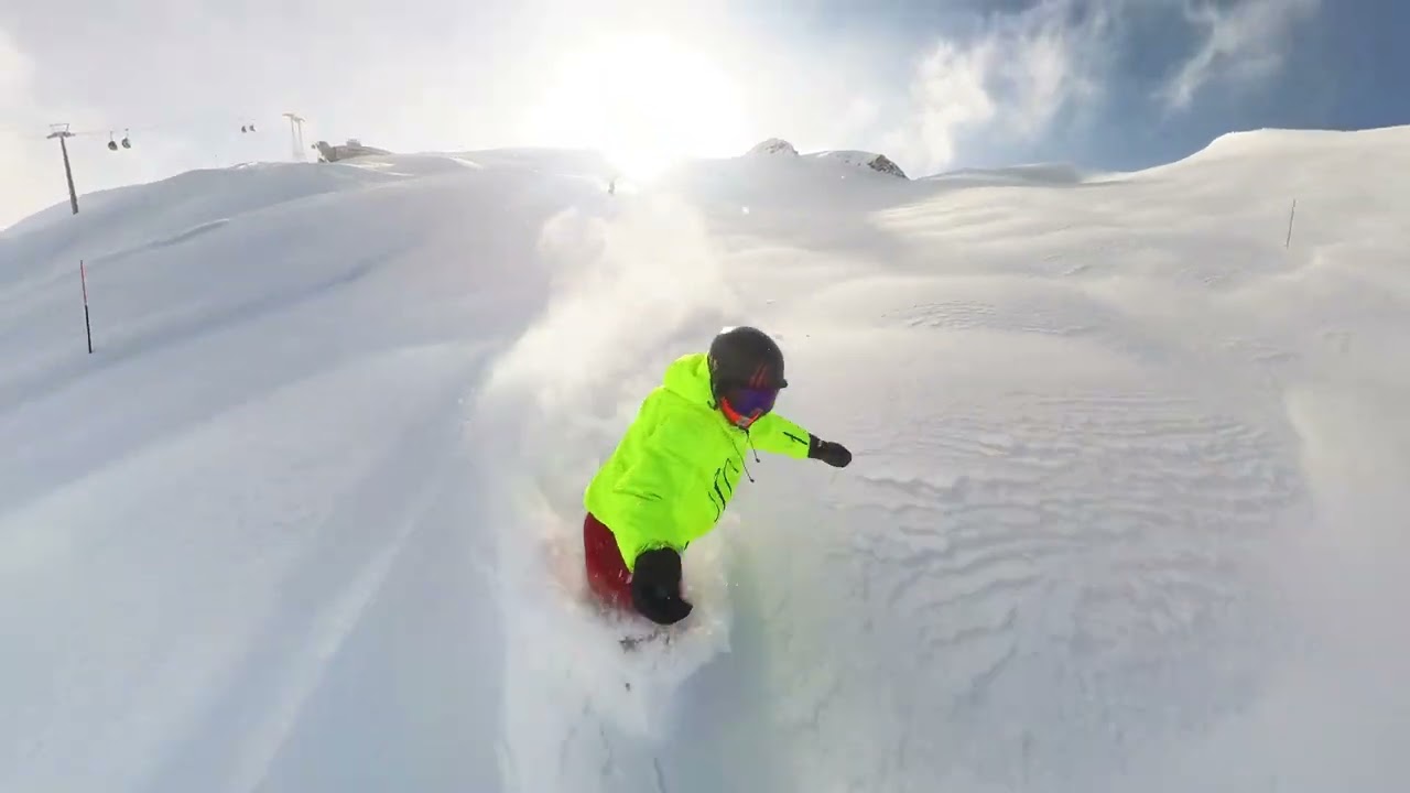 Super powder day  (Alpen Tower) Hasliberg Meiringen