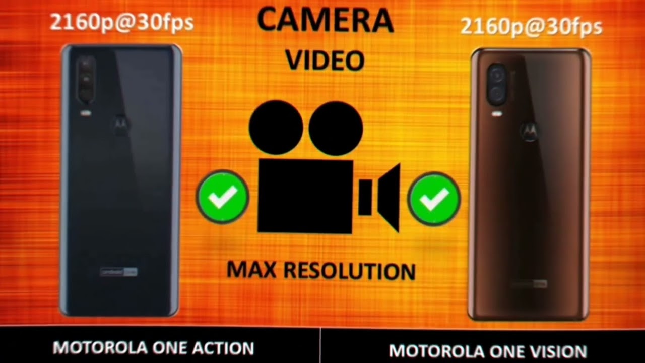 Motorola One Vision vs Motorola One Action