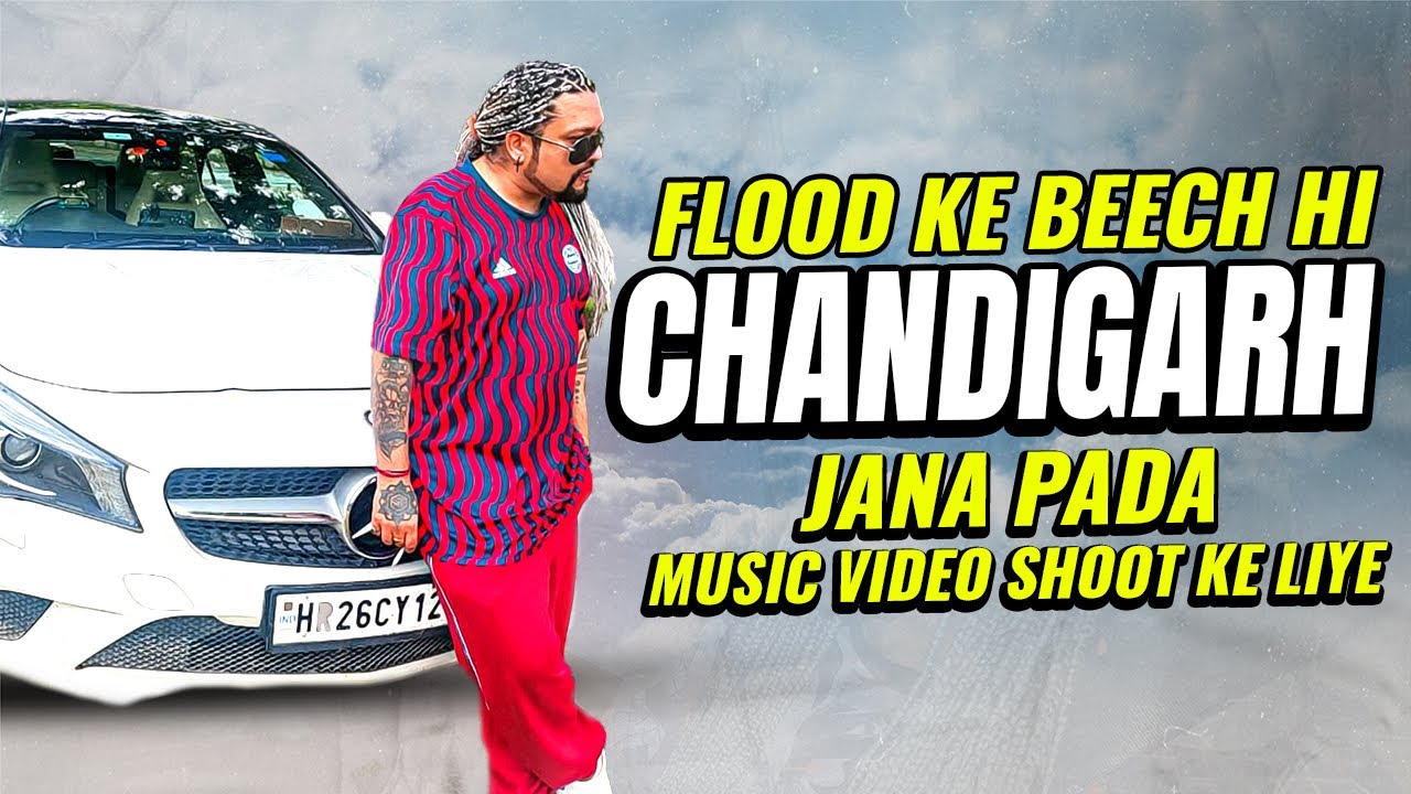 Flood ke beech hi Chandigarh jana pada Music Video Shoot Ke liye | Tatva K Vlogs | Noida Floods