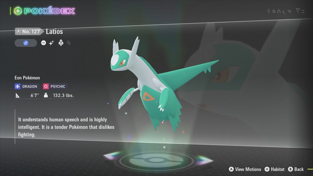 Pokémon Legends: Z-A - DLC 150 - Post-Game - Catching (Shiny) Latios