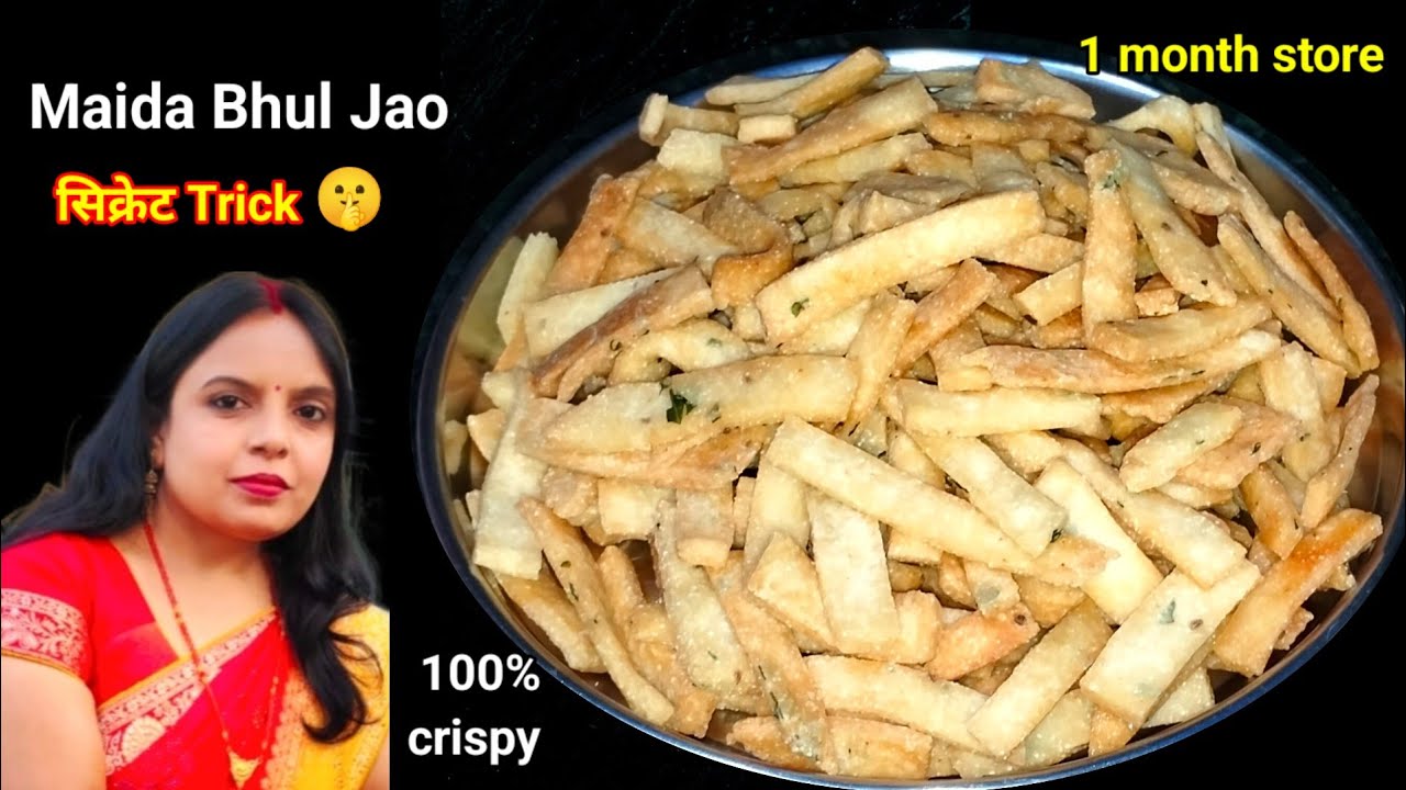 Maida Bhul Jao !Suji Ke Super Crispy Namakpare|Perfect Tea Time Snacks|@Yashoda Ki Rasoi|