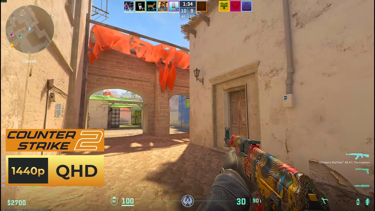 CS2 - Full Gameplay on Mirage - Premier 13K - No Commentary