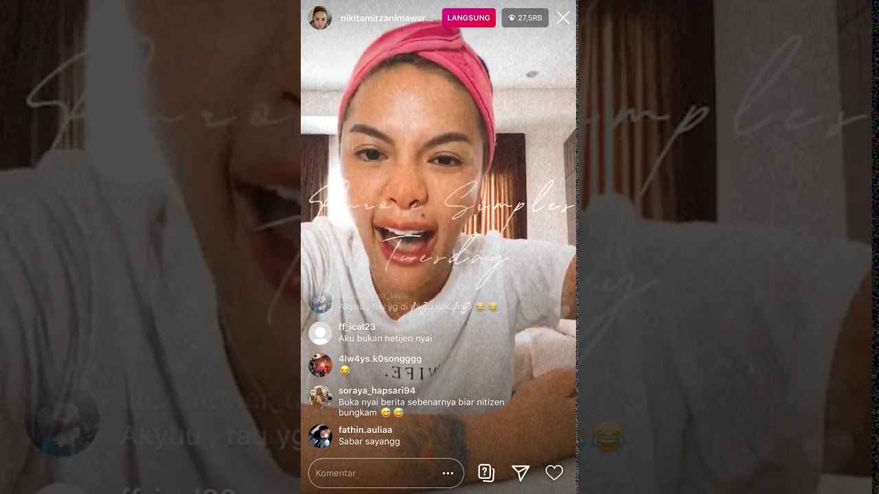 NYAI NIKITA MIRZANI MARAH-MARAH SAMA NETIZEN? APA YANG TERJADI?😱😱😱