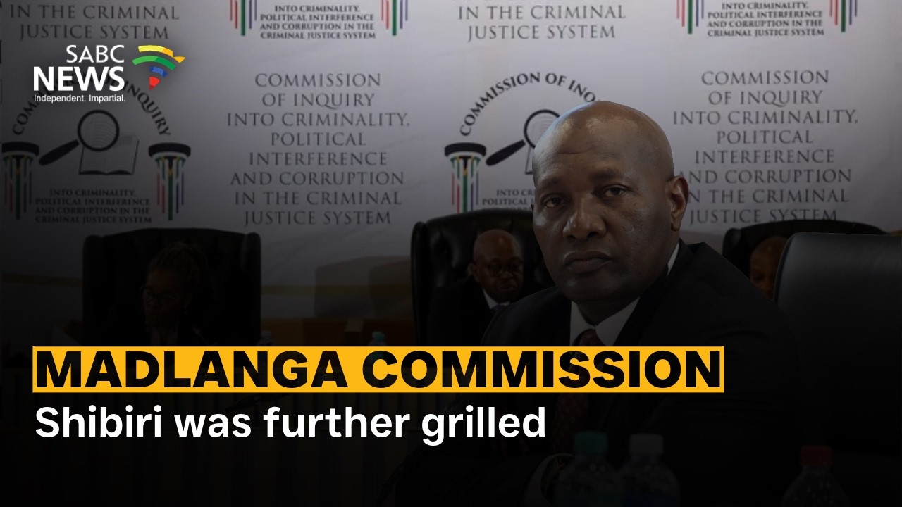Madlanga Commission | Shibiri was continued to be grilled