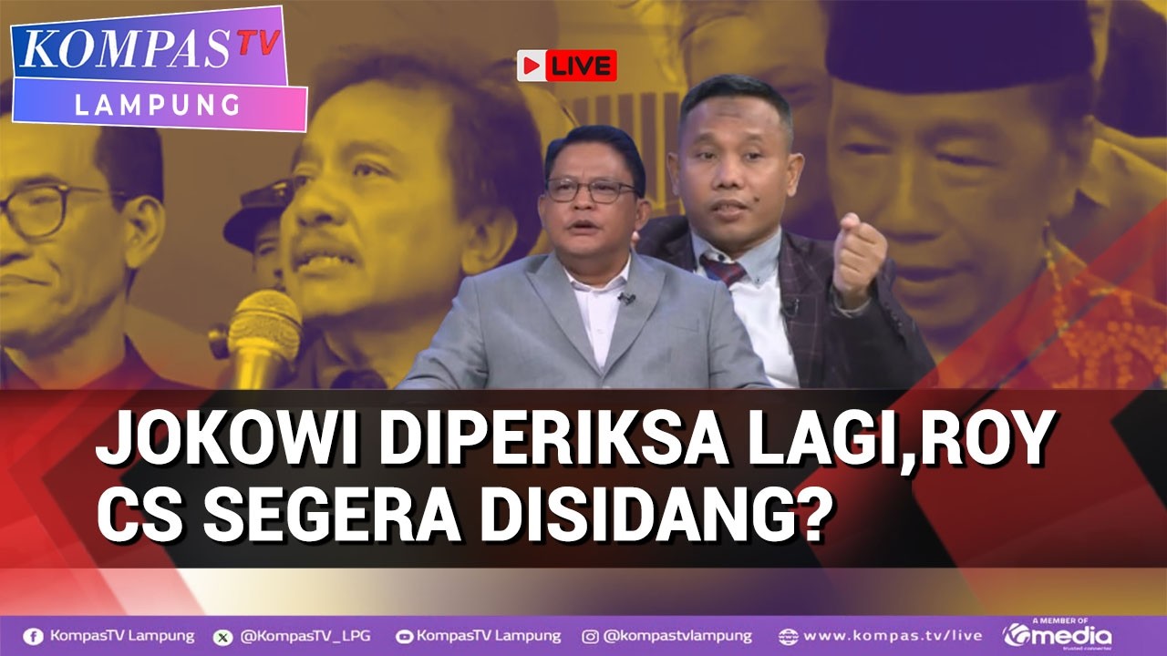 Jokowi Diperiksa Lagi,Roy CS Segera Disidang?Begini Respons Kuasa Hukum Roy