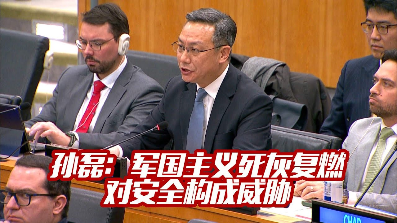 孙磊：日本军国主义死灰复燃对安全构成威胁 Sun Lei: The Revival of Japanese Militarism Poses a Threat to Security
