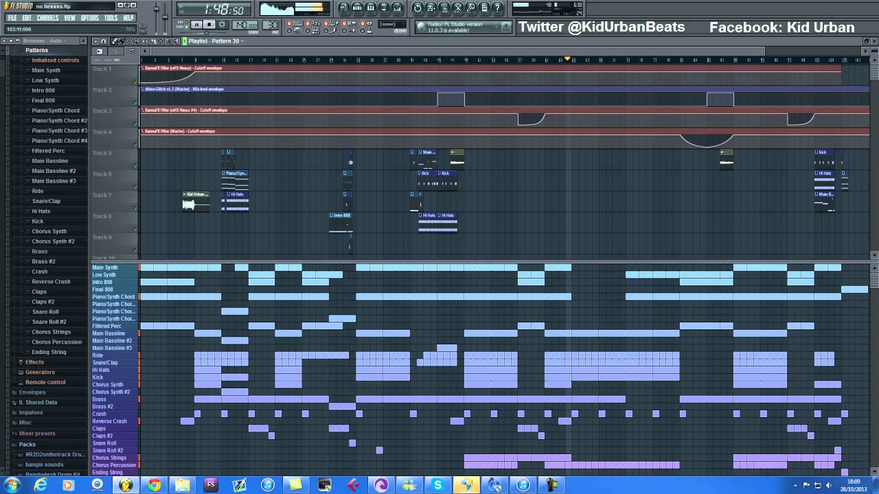 FL Studio 10 | Club/Chilled Trap Beat 720p [HD]