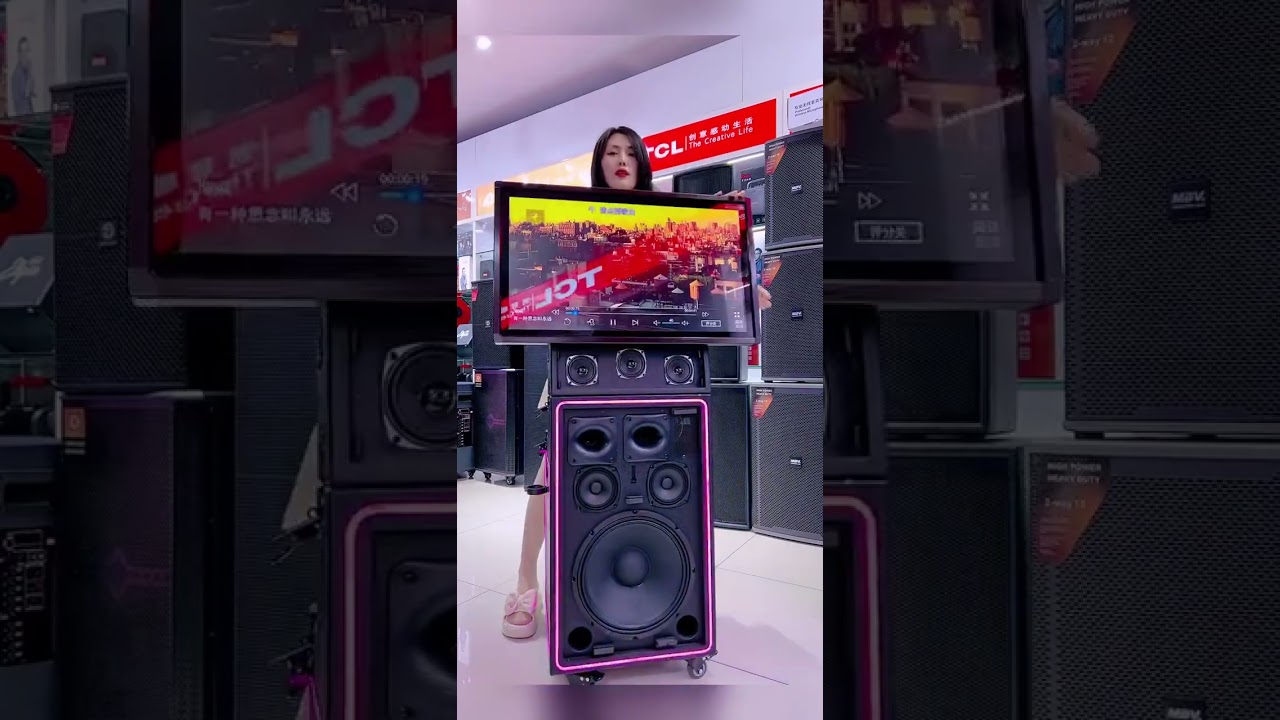 touchscreen karaoke speaker 7255086974799826210