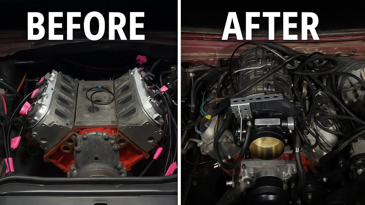 some idiot puts a truck intake on his LS swap