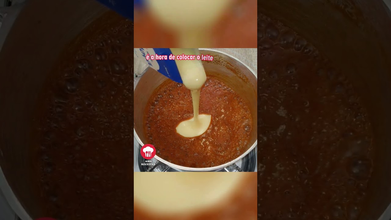 Depois que aprendi essa receita nunca mais comprei doce de leite! #shorts
