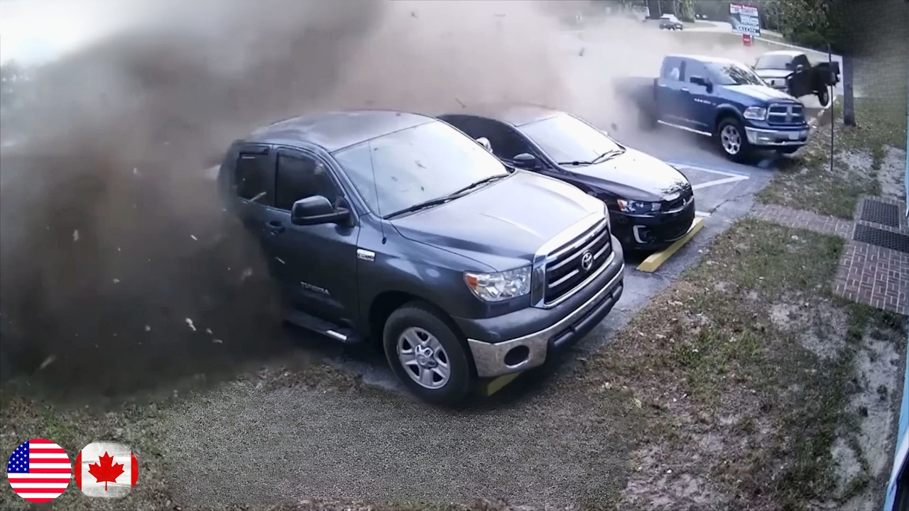 NEW Car Crash Compilation | USA & Canada - Aug 18, 2025