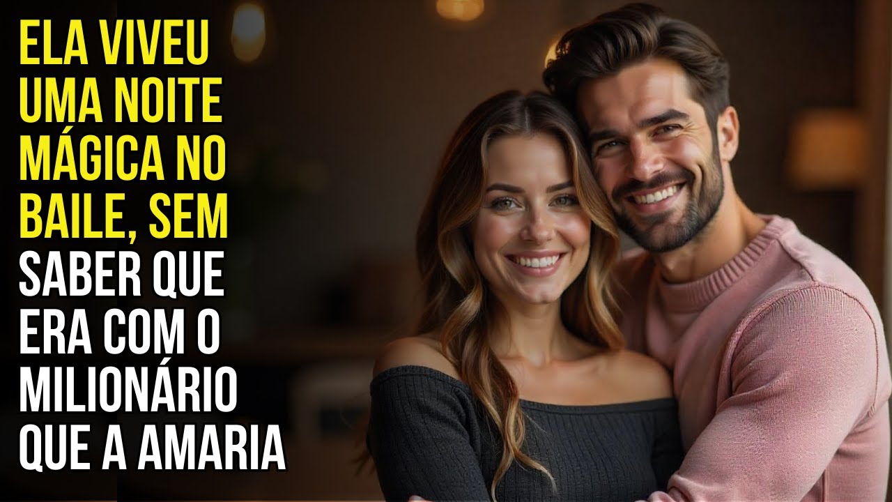 Ela viveu uma noite mágica no baile, sem saber que era com o milionário que a amaria
