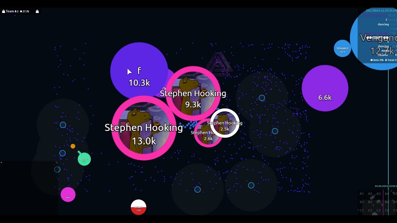 Some Agar.io Multibox Highlights #2