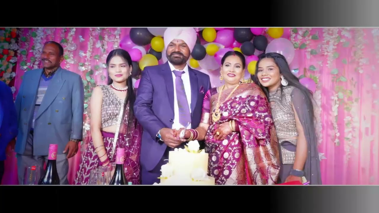 Indian Wedding Anniversary Highlight Pawan Singh With Pinki Singh
