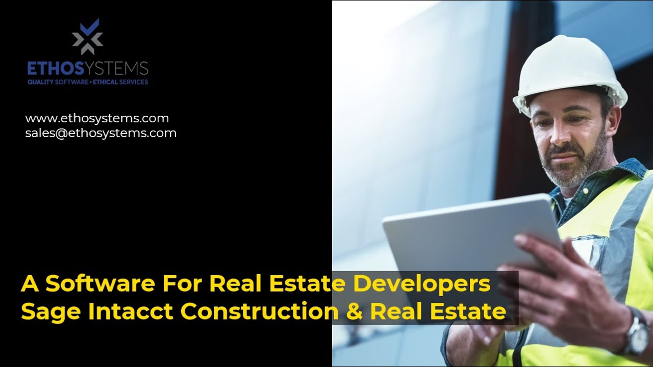 Sage Intacct for Real Estate Developers