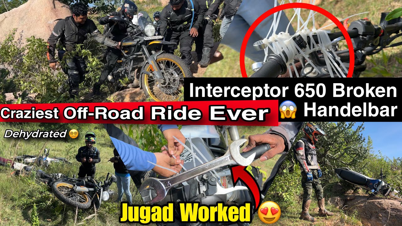 ಆಫ್ ರೋಡಿಂಗ್ ನಲ್ಲಿ ಹ್ಯಾಂಡಲ್&zwnj;ಬಾರ್ ಡಮಾರ್ 😱 | Forest Ride | Amul Vlogs