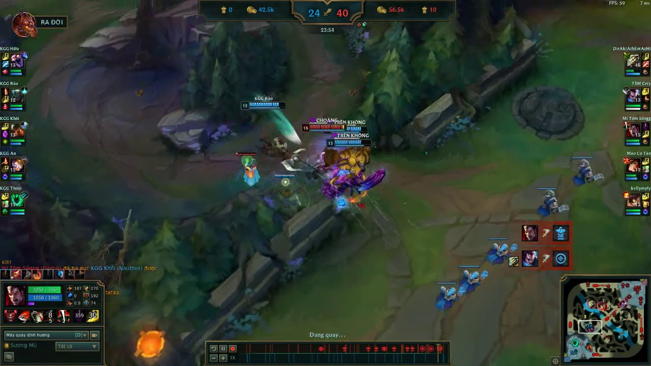 darius 1vs5