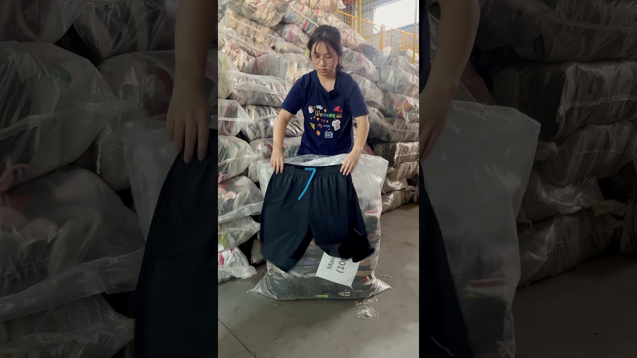 Used brand clothes wholesale supplier in Guangzhou China #Uesdbrandshoes #usedbrandclothes