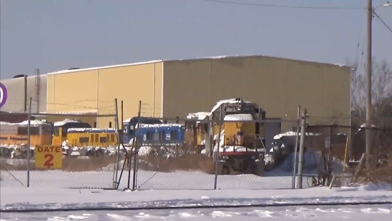 01/26/26 - Snowy drive by of National Railway Equipment Mount Vernon, IL