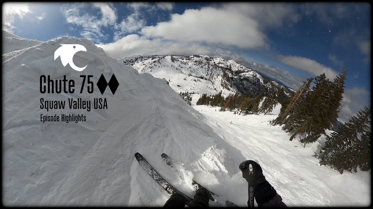 Chute 75 - Squaw Valley/Palisades Tahoe (4/6/24) Double Diamond off KT-22
