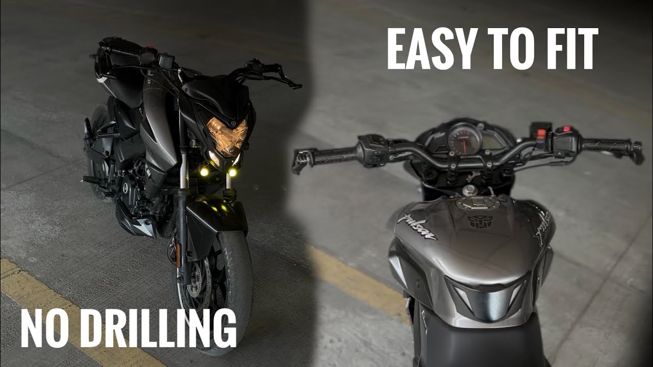 Duke Handle Bar in NS200 without Drilling || RAJVERX ||
