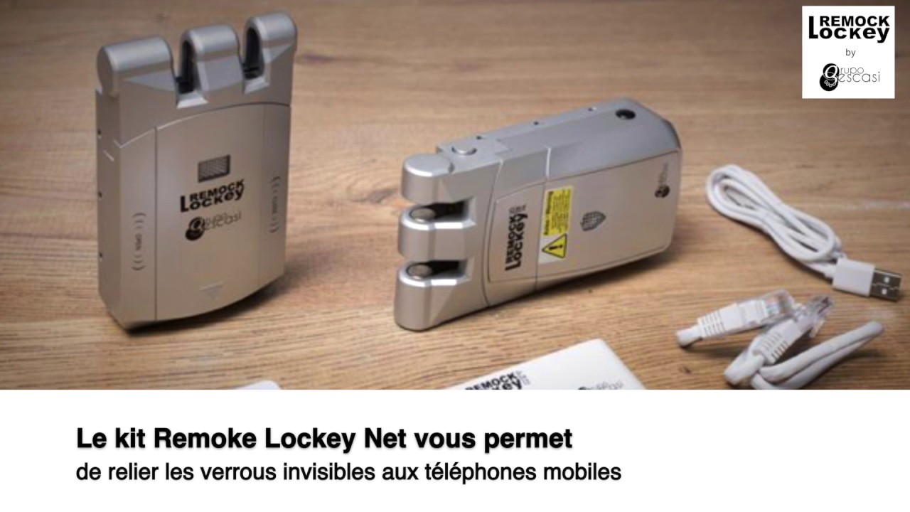 Remock Lockey Net: connexion mobile des verrous invisibles de Remock Lockey