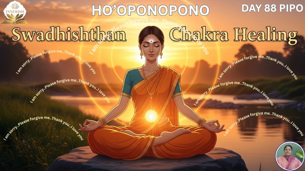 Day 88 : Day 88 | Ho’oponopono for Joy, Emotional Balance & Creativity l Sacral Chakra Healing 🧡