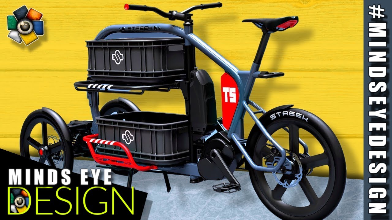 НОВЫЙ ИННОВАЦИОННЫЙ ГРУЗОВОЙ ТРАЙК, КАК КЕЙ ФУРГОН EBIKES