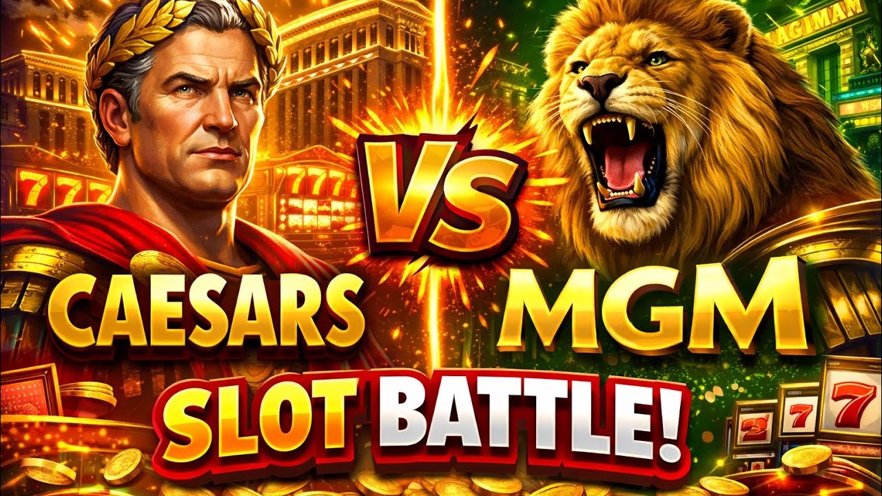 Caesars VS MGM Slot Battle | Who has the better paying slots?