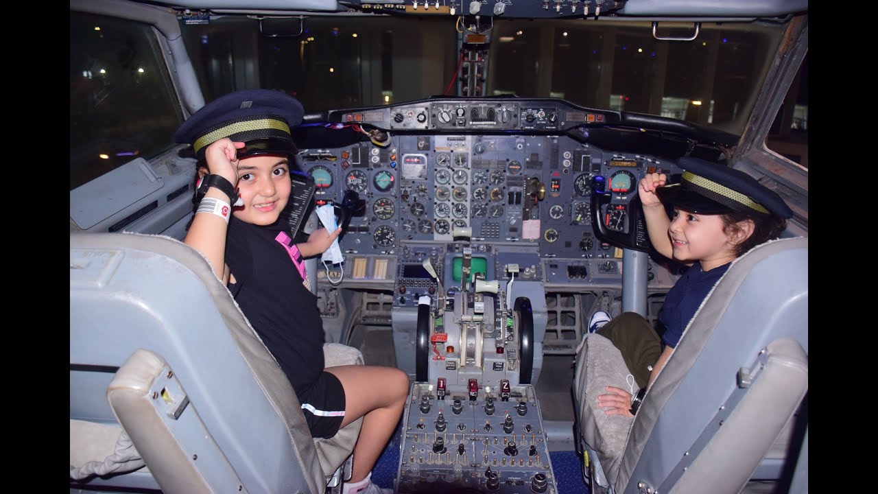 A Day With My Family .. كيدزانيا القاهرة (Kidzania Cairo) .. I Worked As A 👩‍🍳  and 👩‍✈️