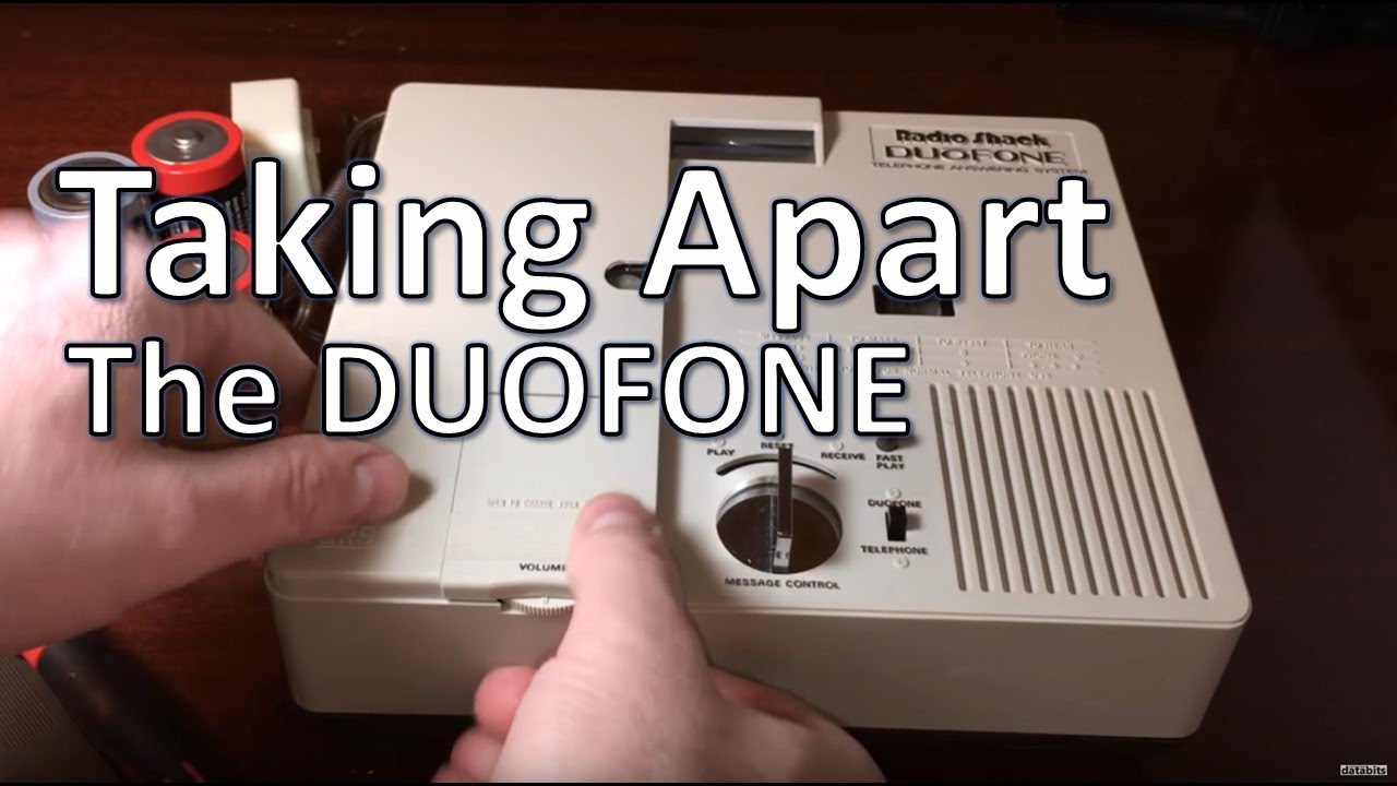 Cassette-less Tape Based DuoFone Answering Machine 1970s