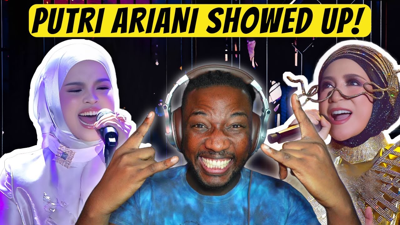 PUTRI ARIANI LIVE AT THE GREATEST MELLY GOESLAW | REACTION!