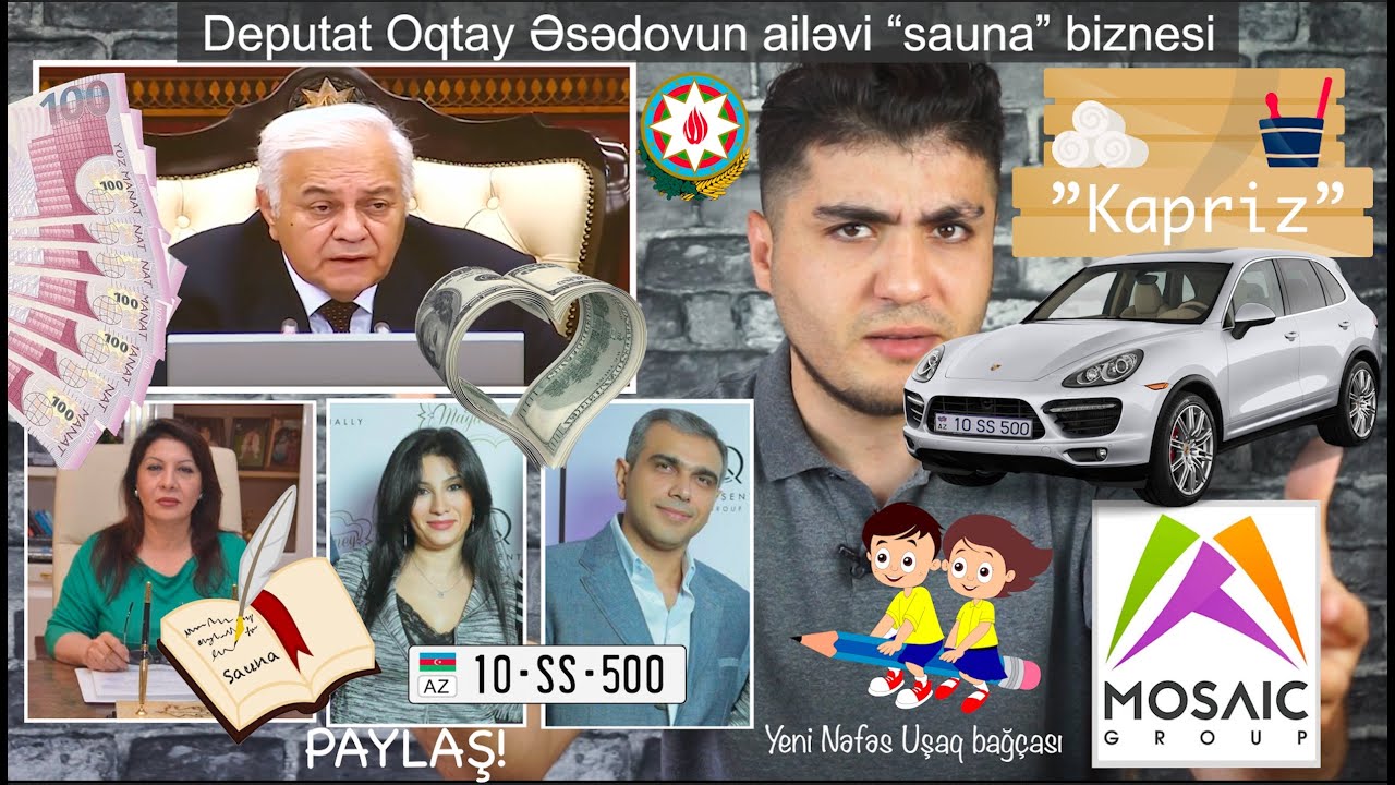 PAYLAŞ! Oliqarx deputat Oqtay Əsədovun həyat yoldaşı "SAUNA" işlədirmiş. Ailəvi biznes ifşa olundu!