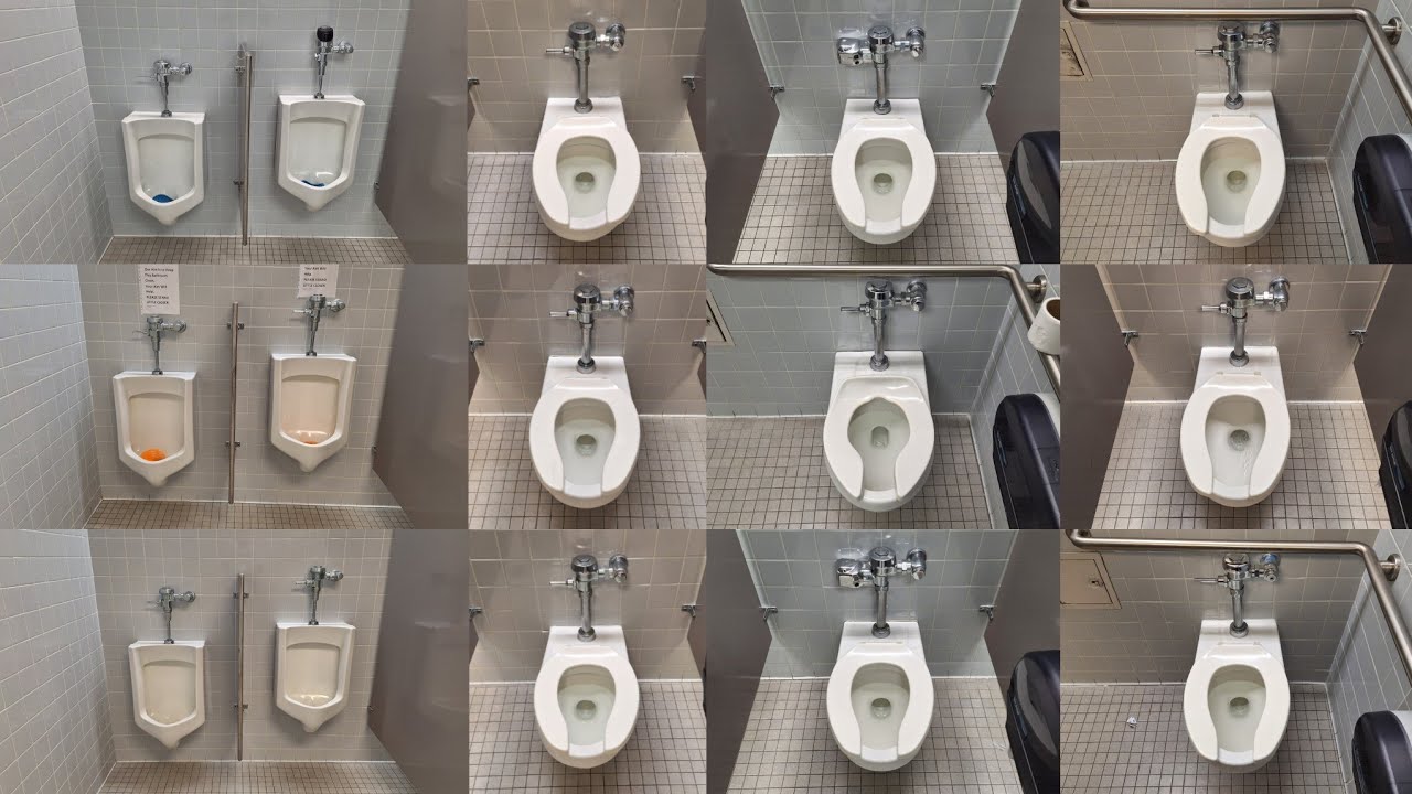 The Cimarron Building Men's Restrooms