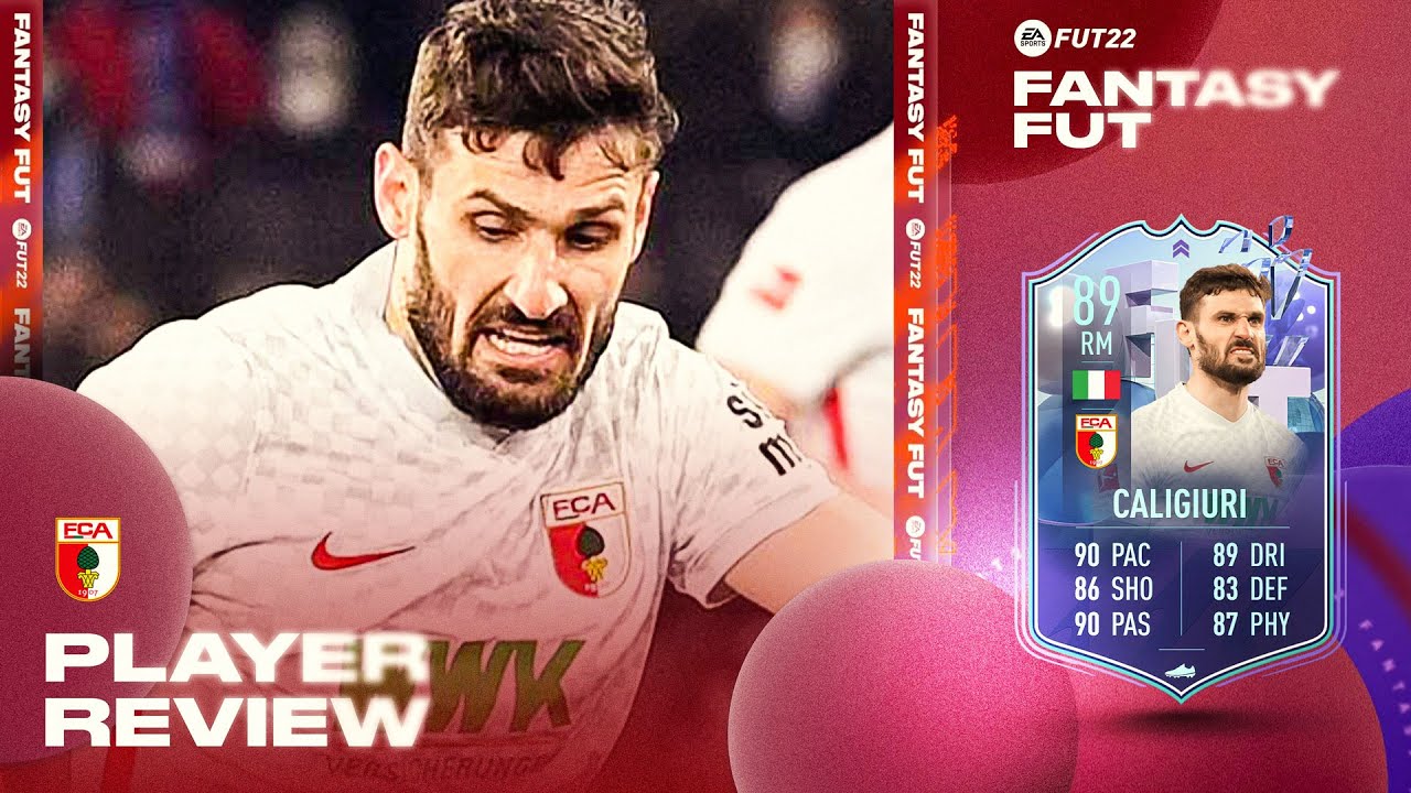 ULTIMATE UTILITY PLAYER! ⚙️ FANTASY FUT CALIGIURI PLAYER REVIEW | FIFA 22
