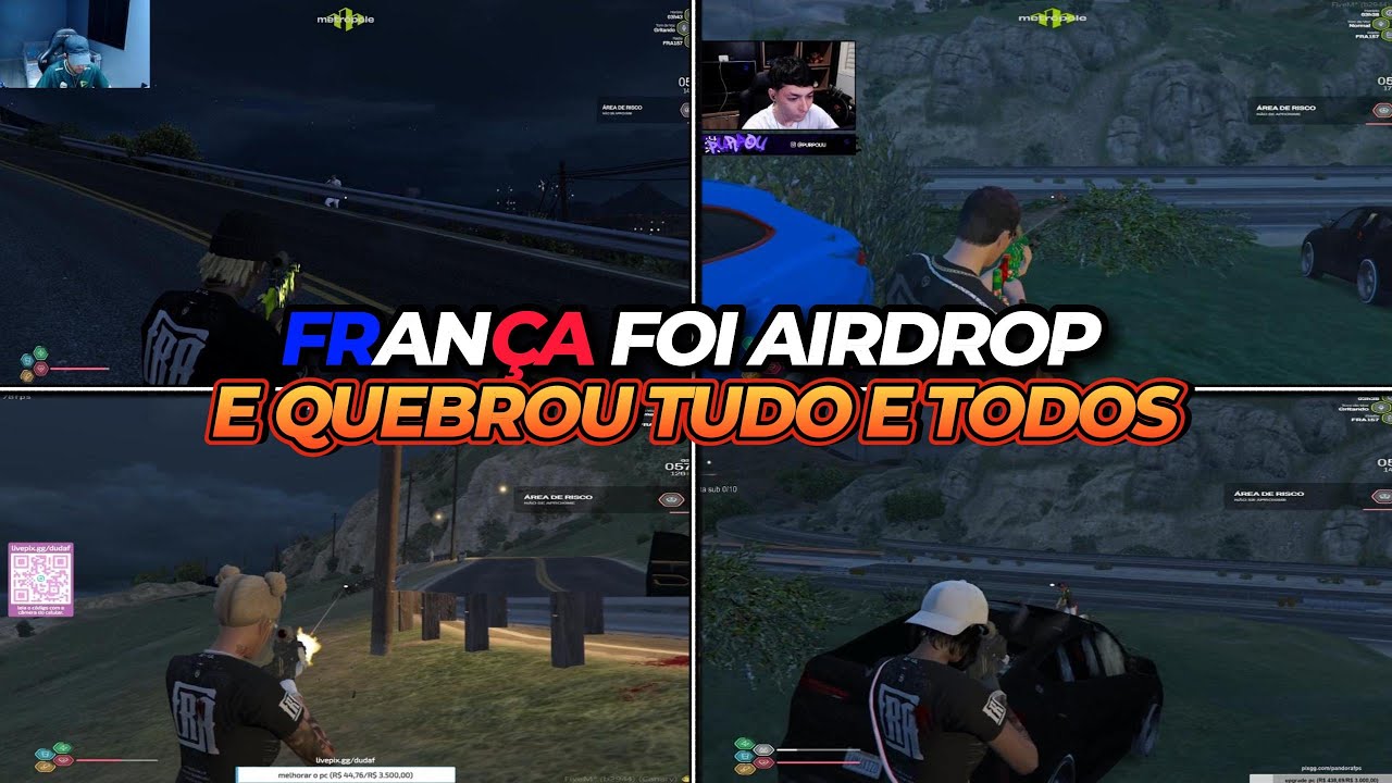 FRANÇA FOI NO AIRDROP E QUEBROU TUDO