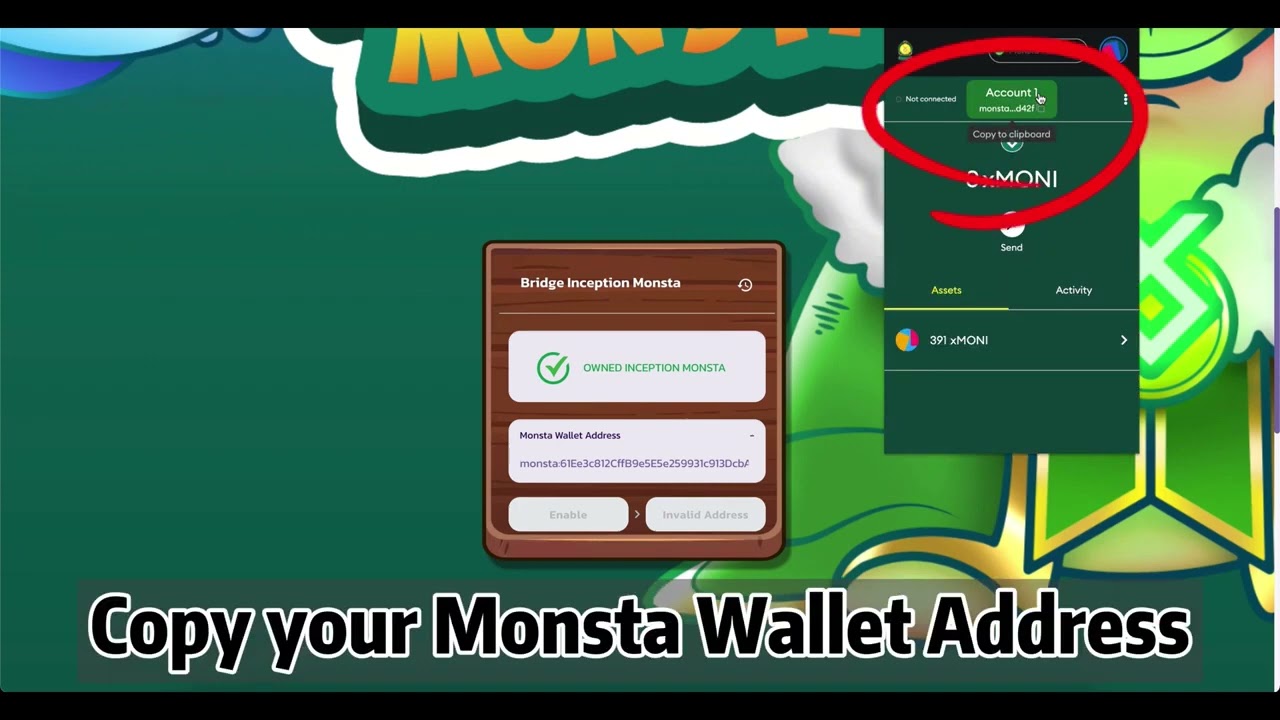 MONSTA INFINITE BRIDGE   How to bridge monsta infinity egg