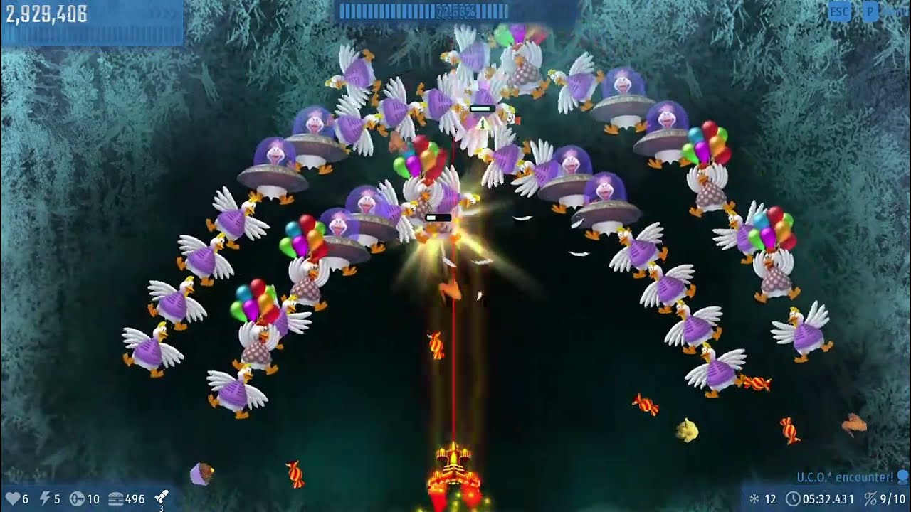 Tiến Nguyễn TV - Chicken Invaders Universe - Mission: Harmless Surcoat & Oily Tater & ... 
