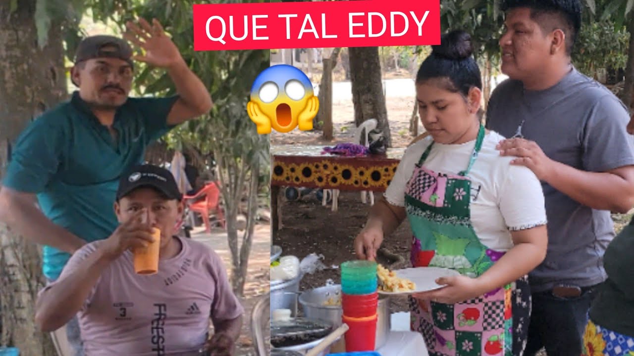 EDY SINTIÓ Mucho Miedo Al Ver Llegar A Este HOMBRE LUEGO Se Escondio Detras DE SU ESPOSA DAYSI😭