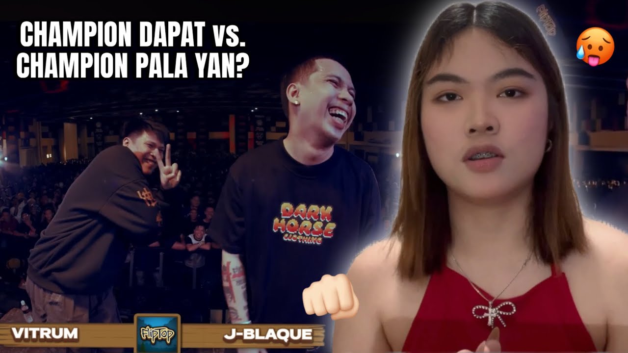 J-BLAQUE vs VITRUM • FEMALE REACTION VIDEO | CATHLEEN DE JESUS