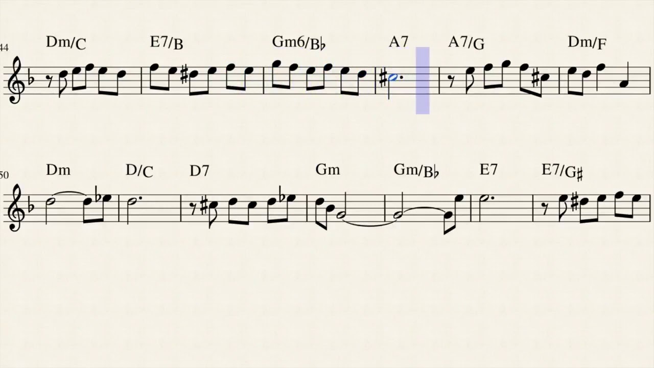 Rosa (Pixinguinha) em F maior Playback com Partitura