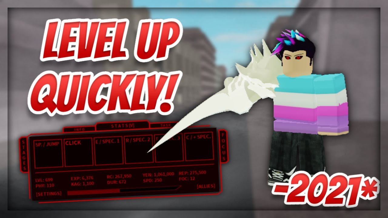 How to Level Up Fast! [2021] | Ro-Ghoul | Roblox