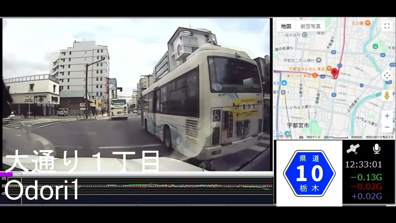 栃木県道を走ってみた　県道10号宇都宮那須烏山線全線走破　その1（1/2）